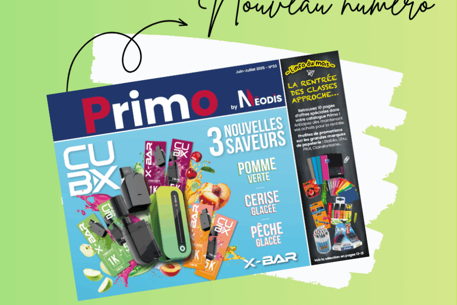 nouveau catalogue primo juin juillet 2025