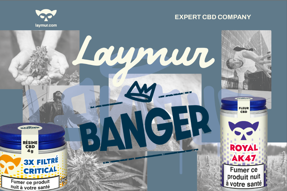Laymur : marque française de CBD et sa collection Banger